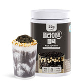 Flimeal Black Sesame Protein Shake, With Crunchy Protein Balls (22.22oz)