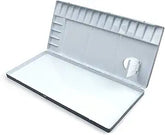 Color Around aluminum watercolor palette with 20 paint wells and a large mixing tray