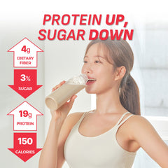 Flimeal Strawberry Protein Shake Pouch, With Crunchy Protein Balls (7 Packs X 1.59 oz)