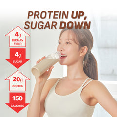 Flimeal Dolce Latte Protein Shake, With Crunchy Protein Balls (22.22oz)