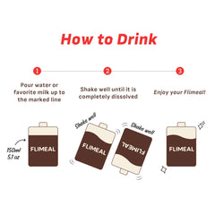 Flimeal Chocolate Protein Shake Pouch, With Crunchy Protein Balls (7 Packs X 1.59 oz)