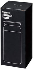 KINTO 20932 Travel Tumbler, 11.8 fl oz (350 ml), White, Double Wall Vacuum Construction, Heat and Cold Retention