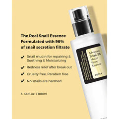 Advanced Snail 96 Mucin Power Essence 100ml
