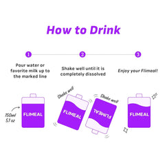 Flimeal Protein Shake Variety Pouch, With Crunchy Protein Balls (22.22oz)