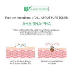 MADONNA LILY Fower Water/ AHA BHA PHA All About Pure Toner