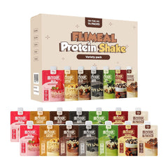 Flimeal Protein Shake Variety Pouch, With Crunchy Protein Balls (22.22oz)