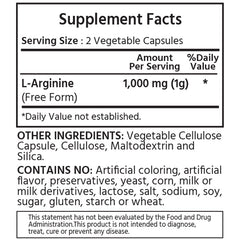 Pure L-Arginine 1000 mg