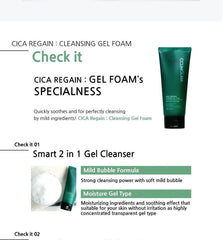 Cica Regain Cleansing Gel Foam