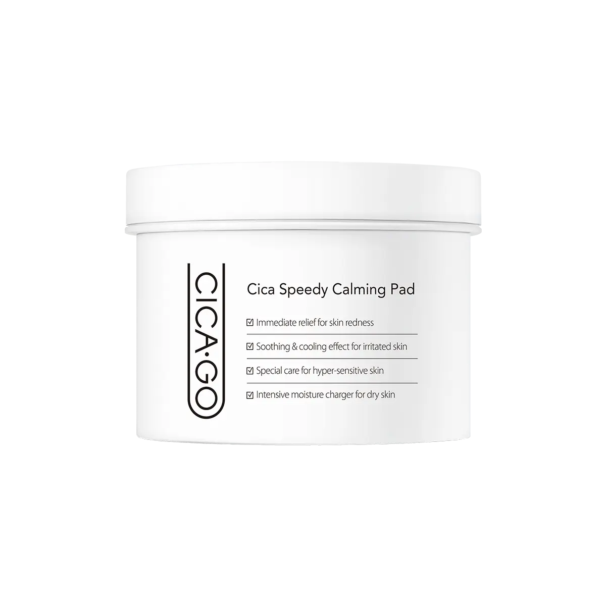 CICAGO Cica Speedy Calming Pad 70 sheet - GLOW:ME