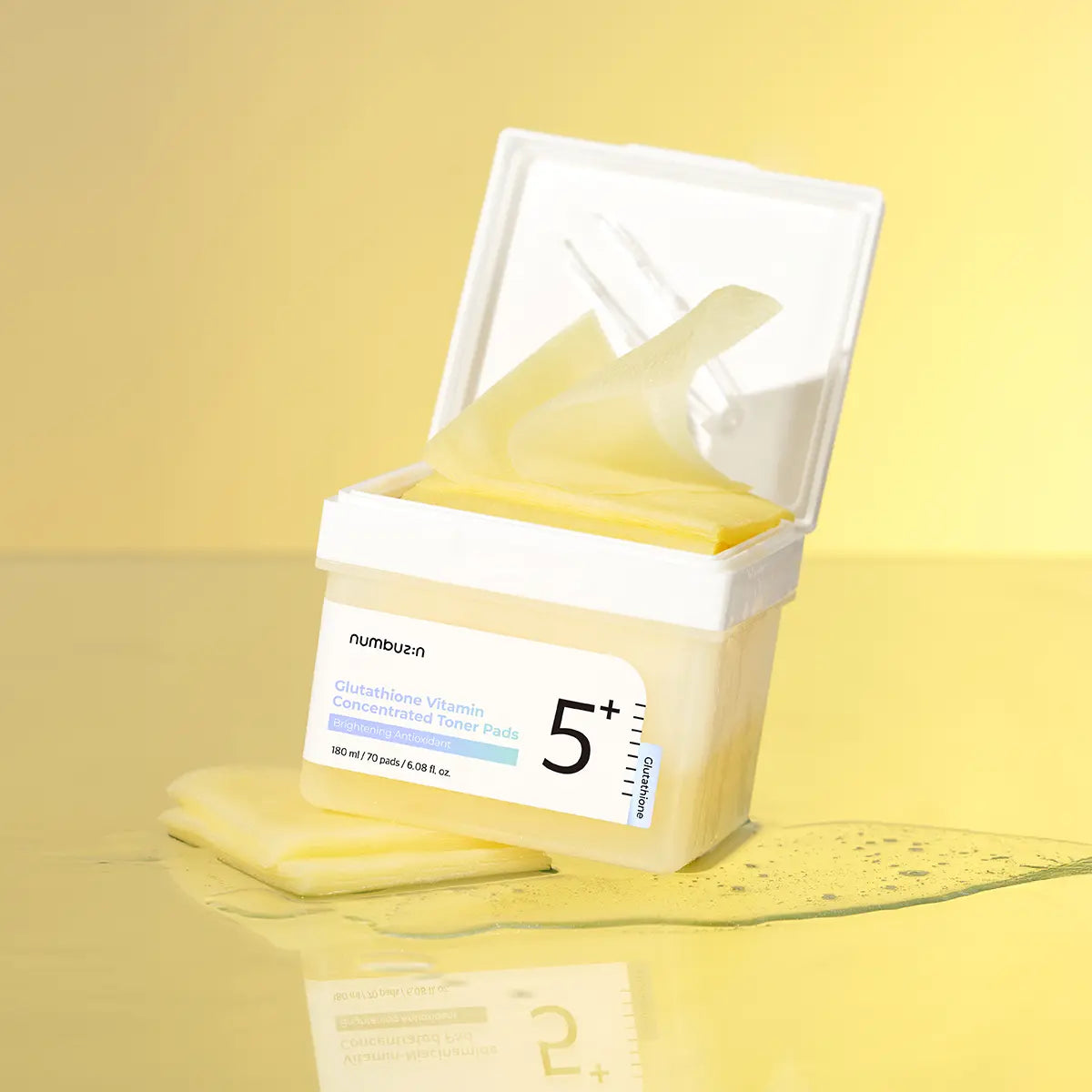 No.5+ Glutathione Vitamin Concentrated Toner Pads Numbuzin