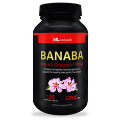 Banaba with 4% Corosolic (12mg) 6000 mg