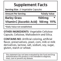 Barley Grass 1500 with Vitamin C