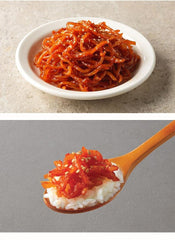 Spicy Stir-fry Dried Squid 2.11 oz Korean banchan/Side Dish 오징어채볶음 60g