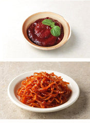 Spicy Stir-fry Dried Squid 2.11 oz Korean banchan/Side Dish 오징어채볶음 60g