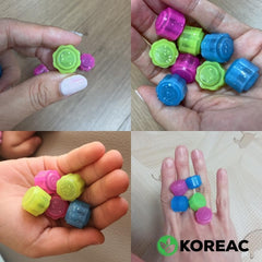 Gonggi Konggi Korean Jack Stone Game 12Pieces + 1 case, Made in Korea