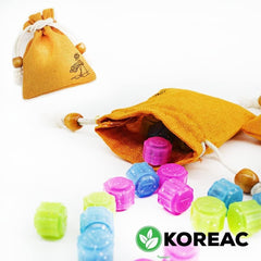 Gonggi Konggi Gong Gi Korean Jacks Jack Stone Game 15Pieces Brain Game a Lucky Bag_Made in Korea