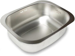 Stainles Steashing-up Bowl Multi-purpose Dish Tub for Sink Wash Basins Dishpan for Sink