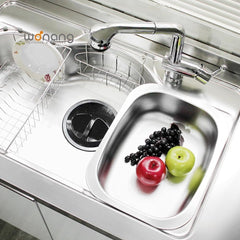 Stainles Steashing-up Bowl Multi-purpose Dish Tub for Sink Wash Basins Dishpan for Sink