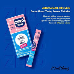 It'saKthing Easy Morning Jelly Stick, For better Morning, Before and after dirnk Alcohol 18g*10 Sticks_ Peach Flavor