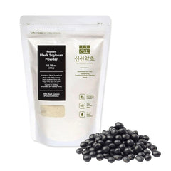 Korean Roasted Black Soy Bean Powder 300g(10.6 oz), 100% Natural, Nourishing Black Food, Rich &amp; Savory, 검은콩가루 (300g(10.6 oz)_1Pack)