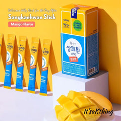 It'saKthing Easy Morning Jelly Stick, for Better Morning, Before and After dirnk Alcohol 18g*10 Sticks_Mango Flavor