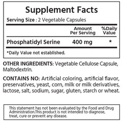 Extra Strength Phosphatidyl Serine 400 mg