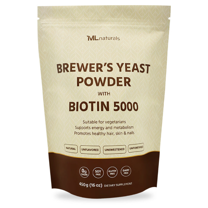 Brewers Yeast Powder with Biotin 5000